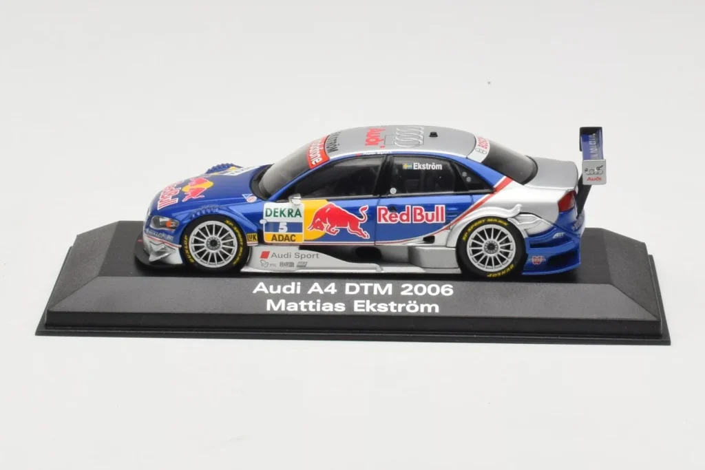 โมเดลรถ 1:43 Audi A4 #5 M. Ekstrom Audi Sport Team Abt Sportsline DTM ปี 2006 Minichamps (มือสอง)