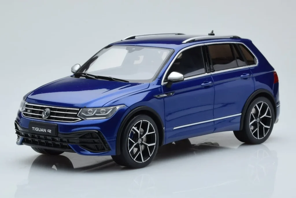 โมเดลรถ 1:18 Volkswagen Tiguan R Mk2 สีน้ำเงิน Otto