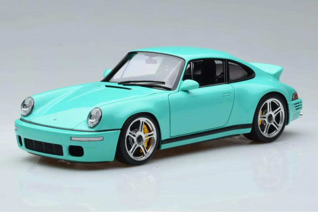 Model 1:18 Porsche 911 964 RUF SCR Pearl Mint green Almost Real