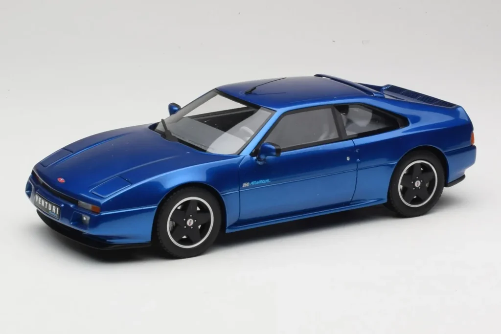 โมเดลรถ 1:18 Venturi Atlantique 260 สีน้ำเงิน Otto (มือสอง)