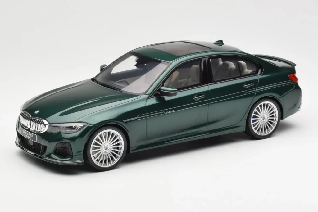 车型 1:18 BMW Alpina B3 G20 绿色 GT Spirit