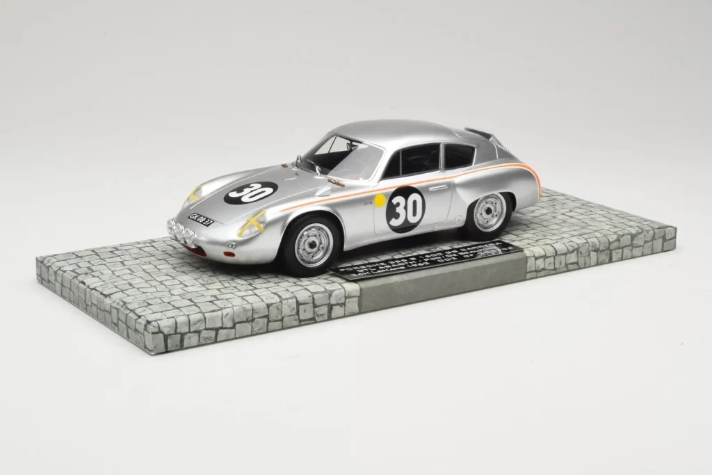 โมเดลรถ 1:18 Porsche 356B 1600 GS Carrera GTL #30 B. Pon / C. Godin de Beaufort 24 Hours of Le Mans ปี 1962 Minichamps (มือสอง)