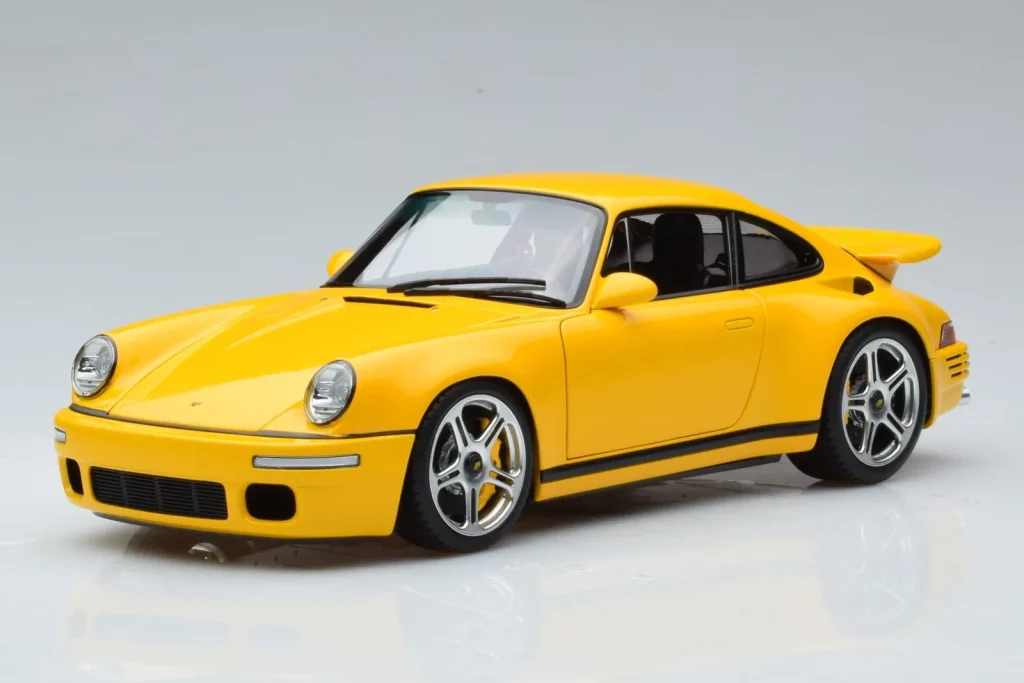 Model 1:18 Porsche 911 964 RUF CTR Anniversary Blossom yellow Almost Real