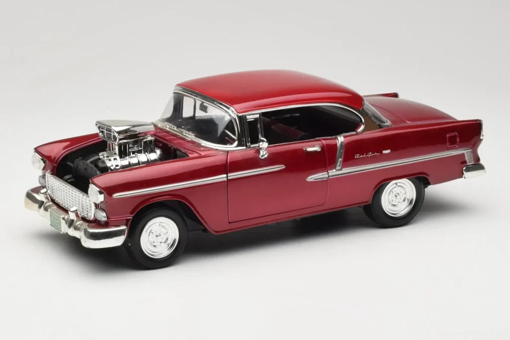 โมเดลรถ 1:18 Chevrolet Bel Air สีแดง Motormax (มือสอง)