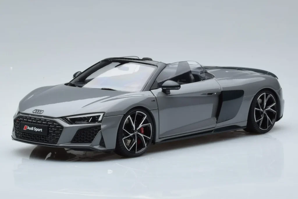Model 1:18 Audi R8 Spyder Performance Nardo Grey Kengfai