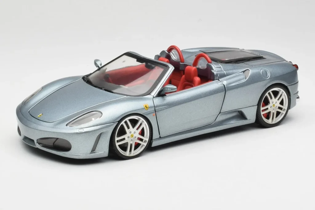 车型 1:18 Ferrari F430 Spider 金属蓝 Hot Wheels