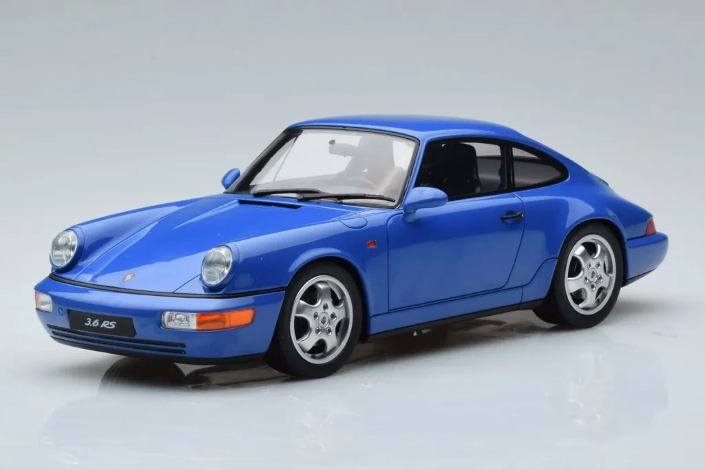 Model 1:18 Porsche 911 964 Carrera RS 3.6 blue GT Spirit