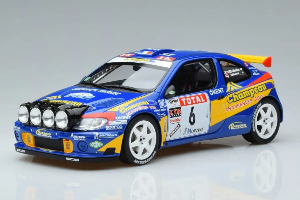车型 1:18 Renault Megane Maxi #6 S. Loeb / D. Elena Rallye Mont Blanc 年 2000 Otto