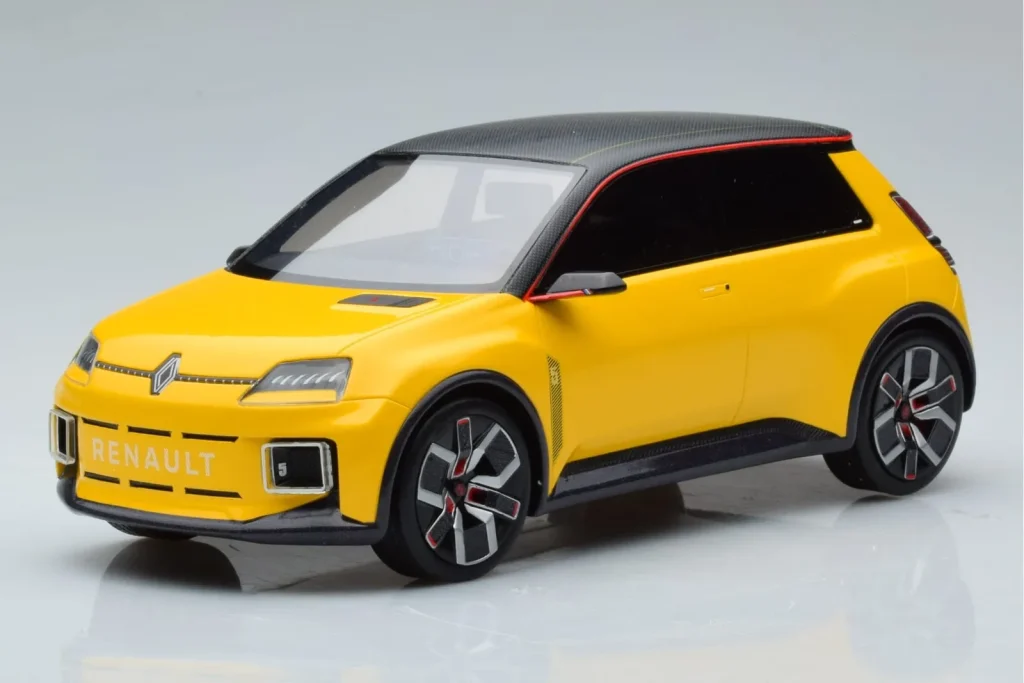 车型 1:18 Renault E-Tech Electric Prototype 黄色 Otto
