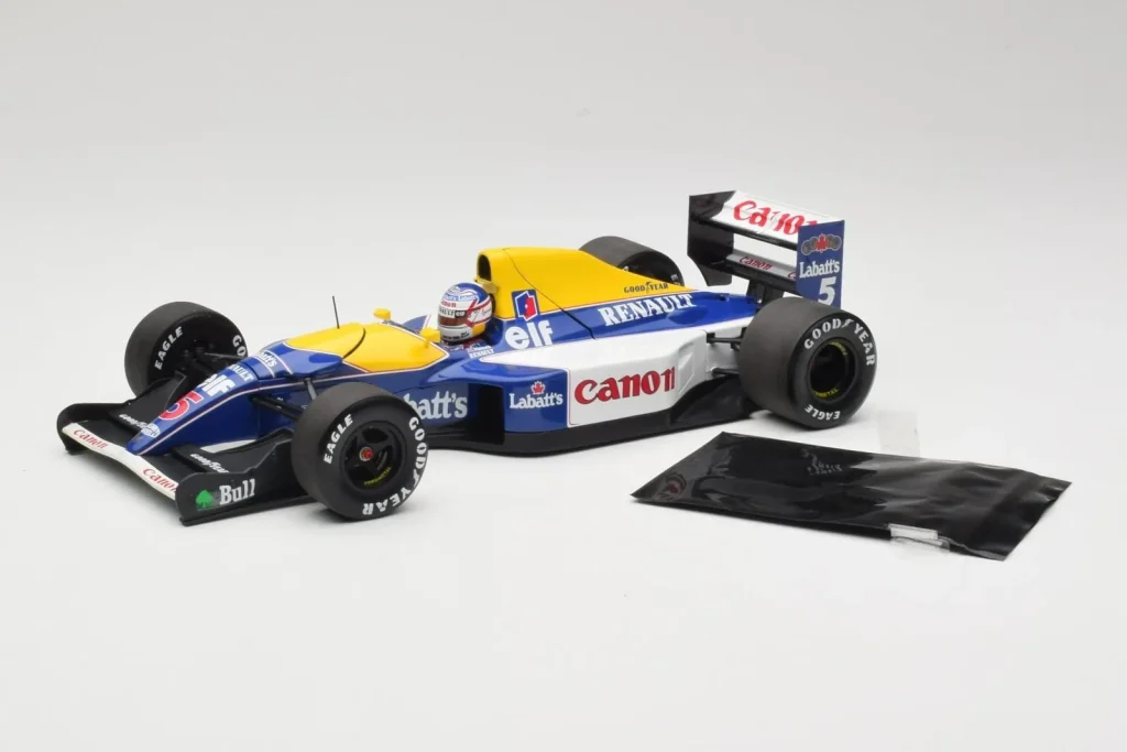 โมเดลรถ 1:18 Williams Renault FW14B #5 N. Mansell F1 World Champion ปี 1992 Minichamps (มือสอง)