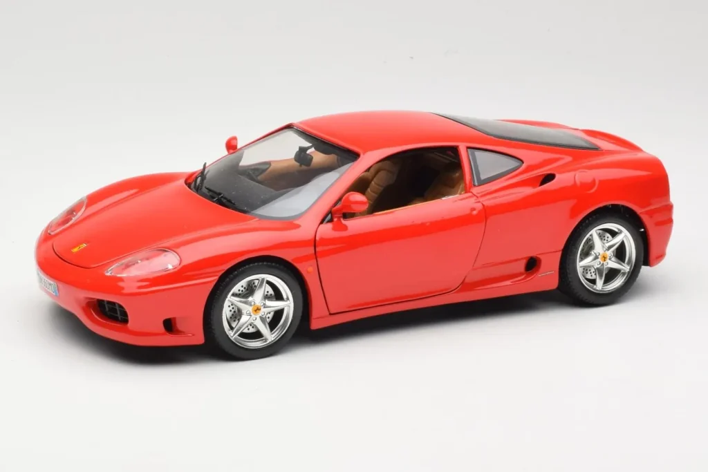 โมเดลรถ 1:18 Ferrari 360 Modena สีแดง Bburago (มือสอง)