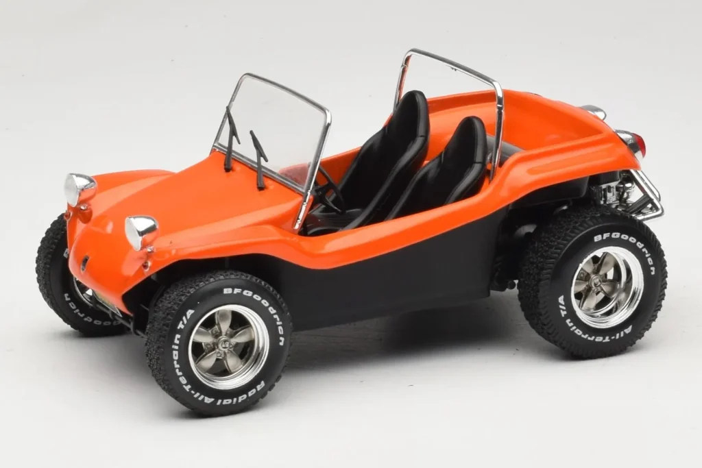 โมเดลรถ 1:18 Meyers Manx Orange Convertible Solido (มือสอง)