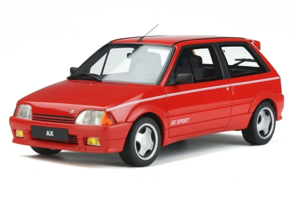 Model 1:18 Citroen AX Sport red Otto