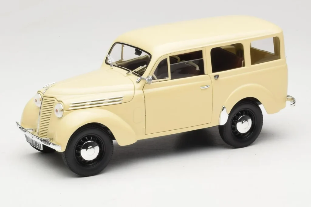 车型 1:18 Peugeot Partner Moka 棕色 Norev