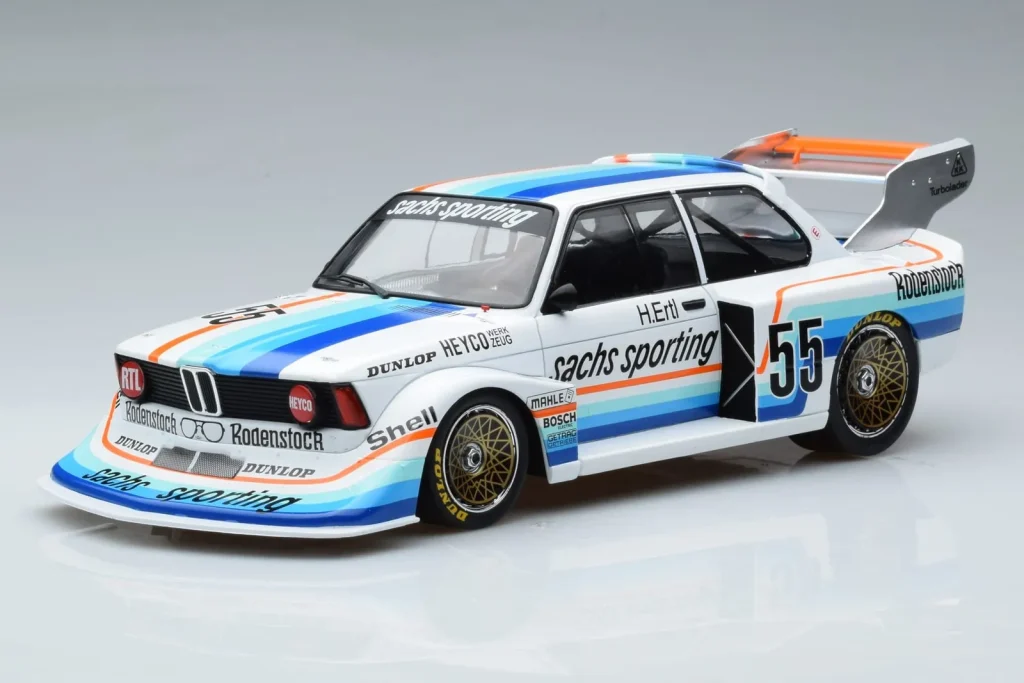 โมเดลรถ 1:18 BMW 320 Group 5 #55 H. Ertl Winner DRM Hockenheim ปี 1978 MCG