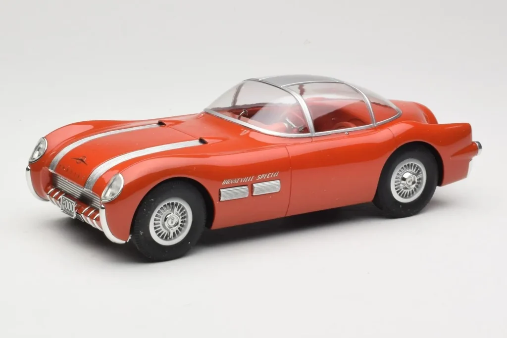 โมเดลรถ 1:18 Pontiac Bonneville Special สีบรอนซ์ BoS Models (มือสอง)