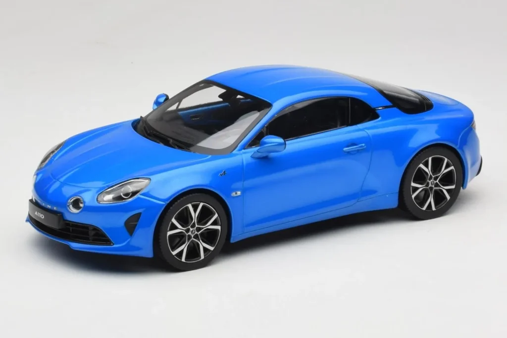 โมเดลรถ 1:18 Alpine A110 A120 Alpine สีน้ำเงิน Norev