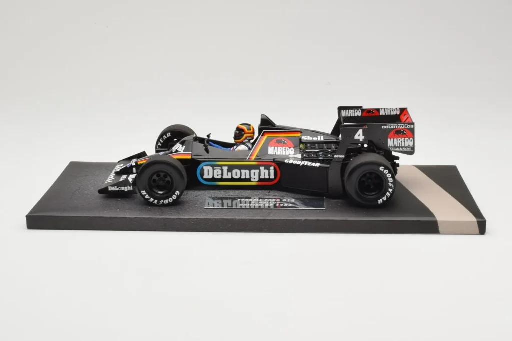 โมเดลรถ 1:18 Tyrrell Ford 012 #3 S. Bellof British GP ปี 1984 Minichamps (มือสอง)