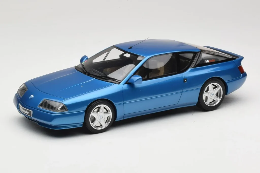 โมเดลรถ 1:18 Alpine GTA V6 Turbo Bleu Alpine Metallic Otto