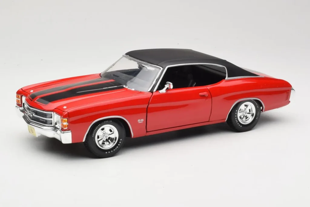 Model 1:18 Chevrolet Chevelle SS 454 red Maisto