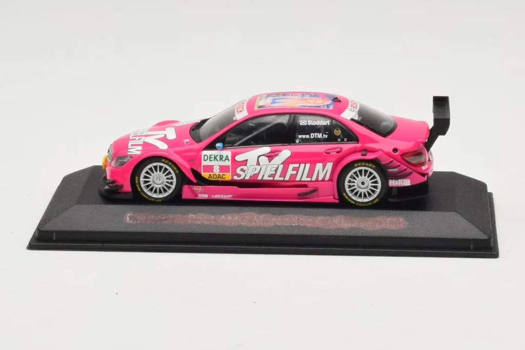 โมเดลรถ 1:43 Mercedes C-Class W204 #8 J. Stoddart DTM ปี 2009 Minichamps (มือสอง)