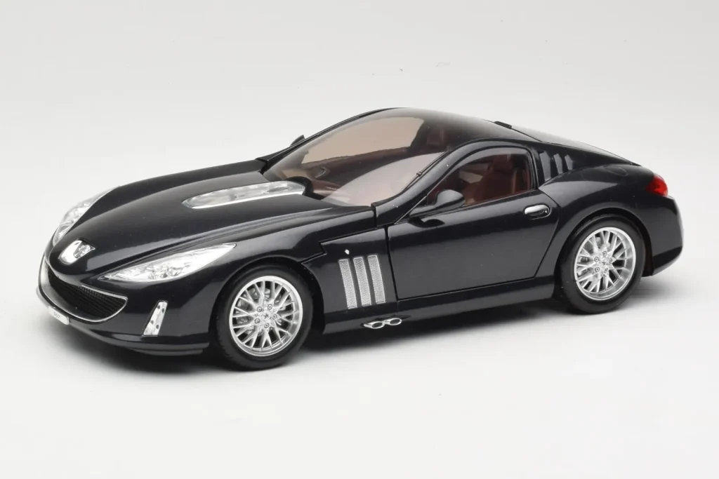 โมเดลรถ 1:18 Peugeot 907 Concept สีดำ Bburago (มือสอง)