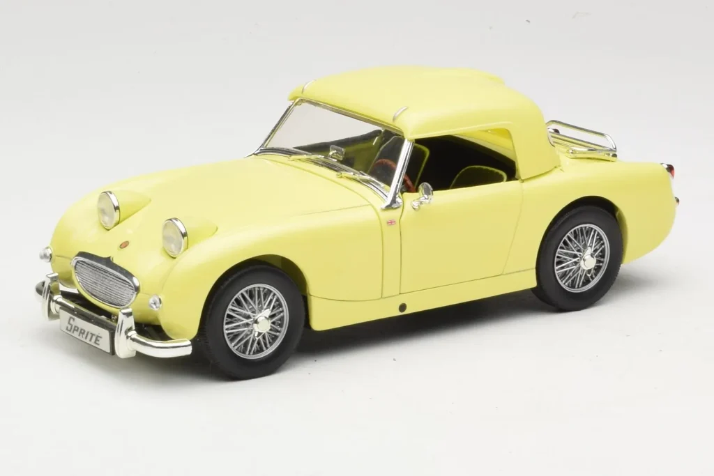 Model 1:18 Austin-Healey Sprite Mk1 yellow Revell
