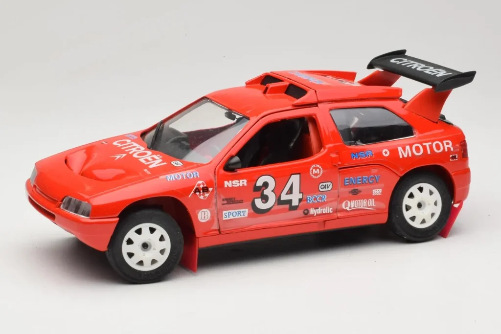 Model 1:18 Citroen ZX Rallye #34 Rally year 1992 Solido