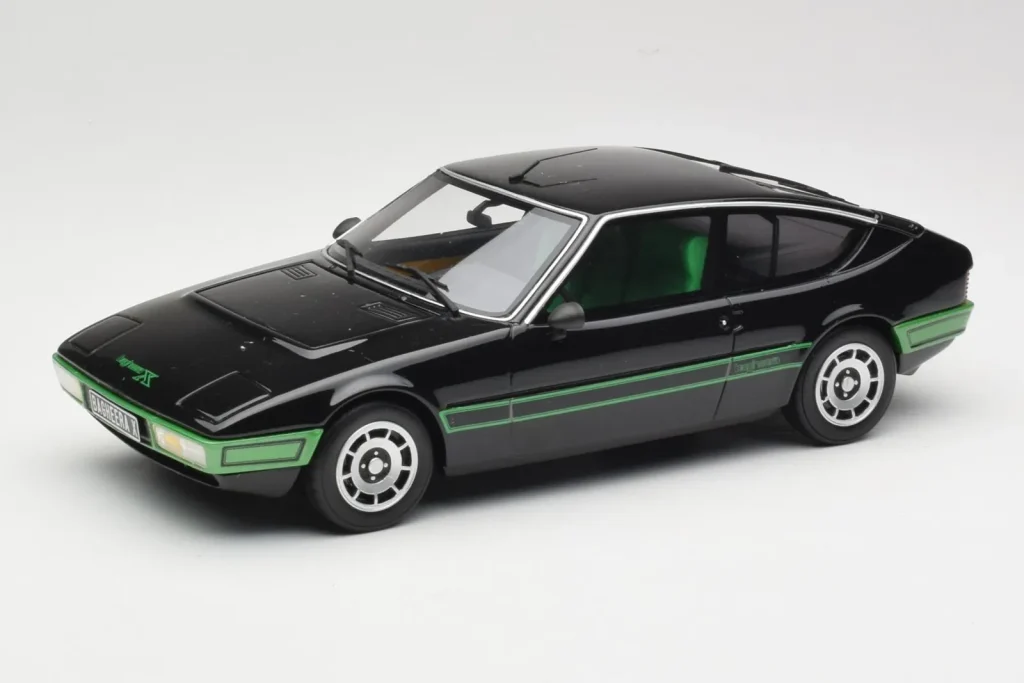 Model 1:18 Matra Bagheera X Black Green Otto