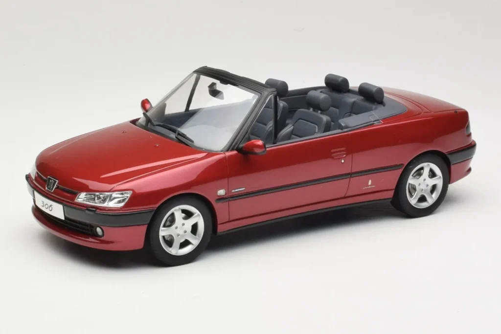 车型 1:18 Peugeot 306 Cabriolet 红色 Otto