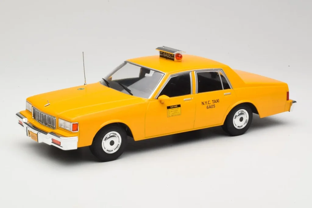 车型 1:18 Chevrolet Caprice Yellow Taxi MCG