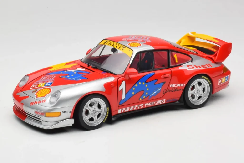 车型 1:18 Porsche 911 993 GT2 RS #1 VIP Car Porsche Cup Germany 年 1995 UT Models