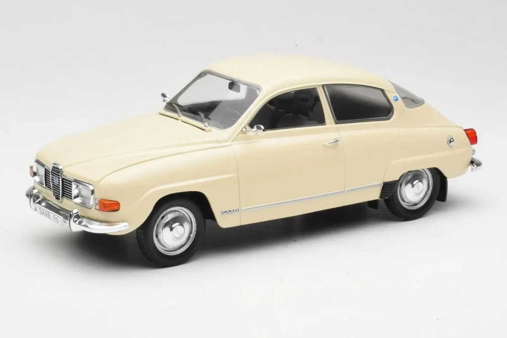 Model 1:18 Saab 96 V4 beige MCG