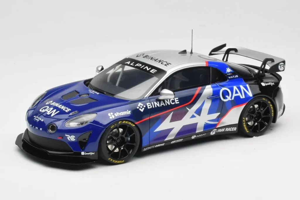 โมเดลรถ 1:18 Alpine A110 GT4 Evo Alpine Esports Team ปี 2024 Otto