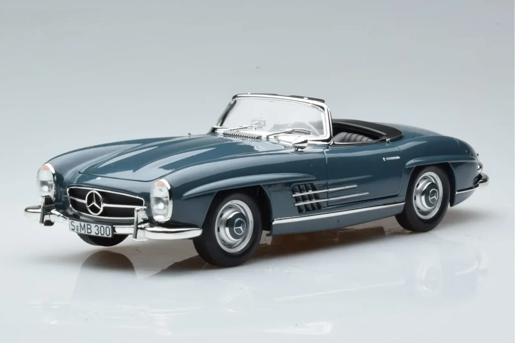 Model 1:18 Mercedes 300 SL W198 Roadster blue Norev