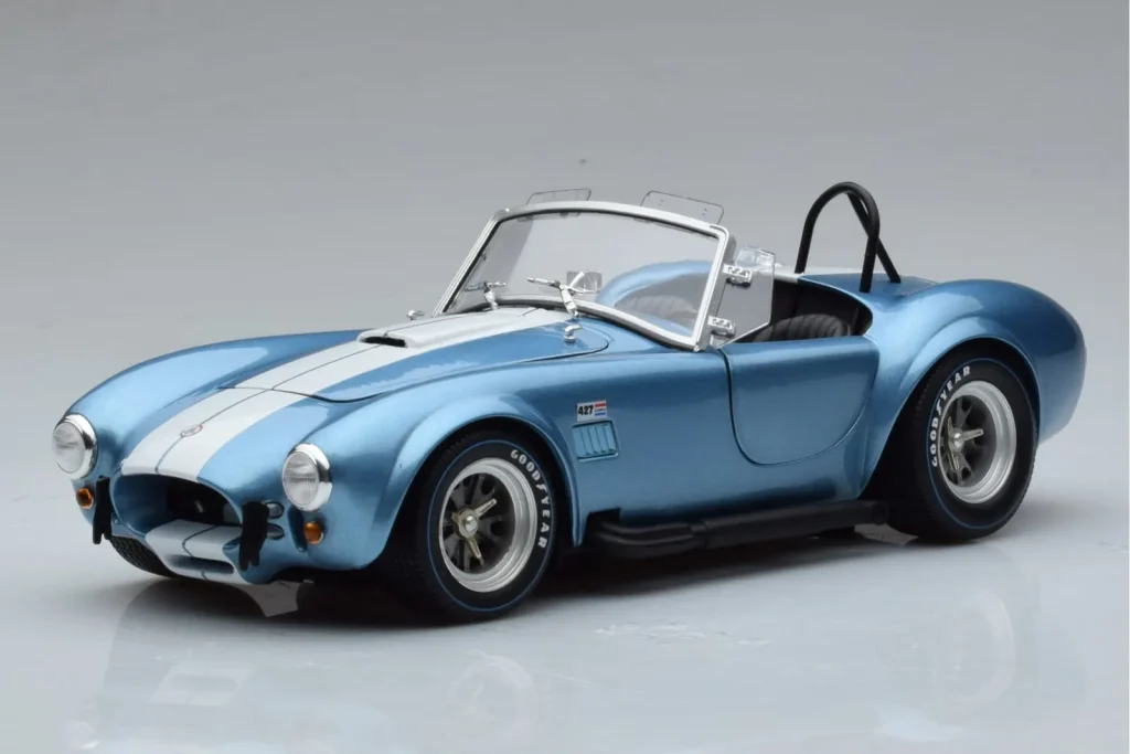 Model 1:18 Shelby Cobra 427 S/C Light Blue Kyosho