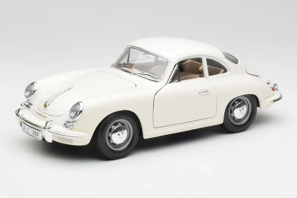 Model 1:18 Porsche 356B white Bburago
