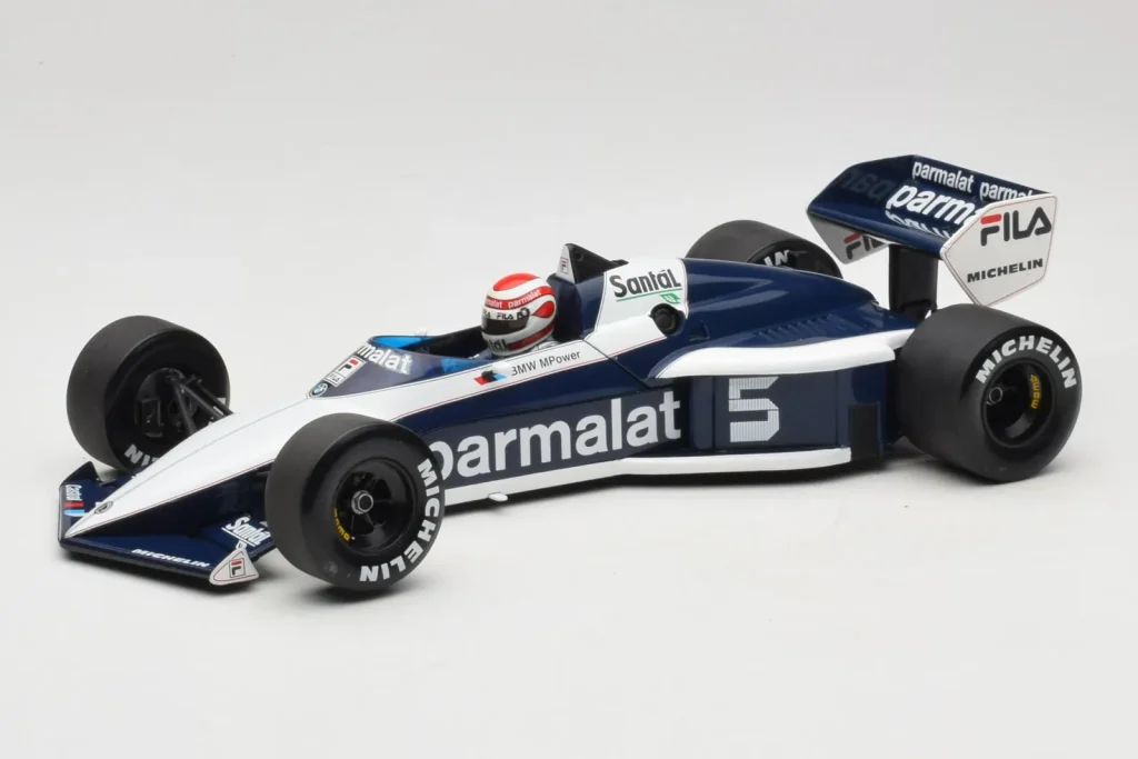 โมเดลรถ 1:18 Brabham BT52 #5 N. Piquet F1 World Champion ปี 1983 Minichamps (มือสอง)