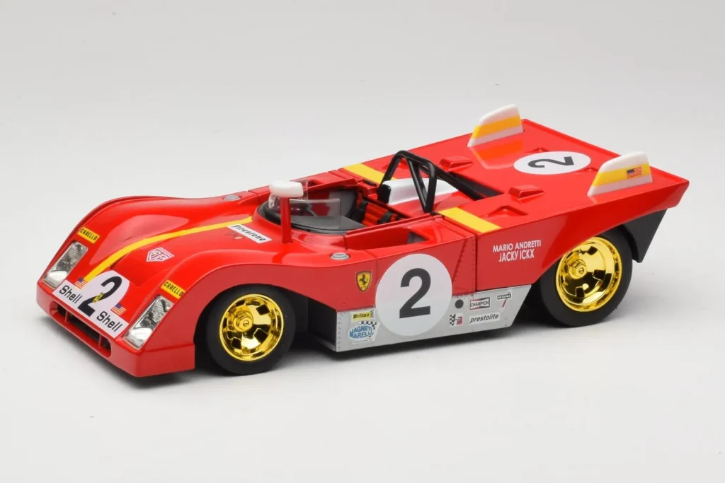 Model 1:18 Ferrari 312 PB #2 Scuderia Ferrari World Sportscar Championship year 1972 Shell