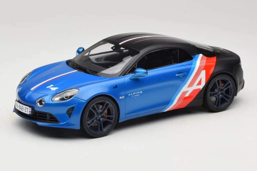 โมเดลรถ 1:18 Alpine A110 S #14 Trackside ปี 2021 Norev