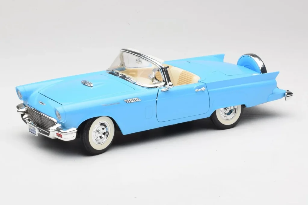车型 1:18 Ford Thunderbird Convertible 蓝色 Road Signature