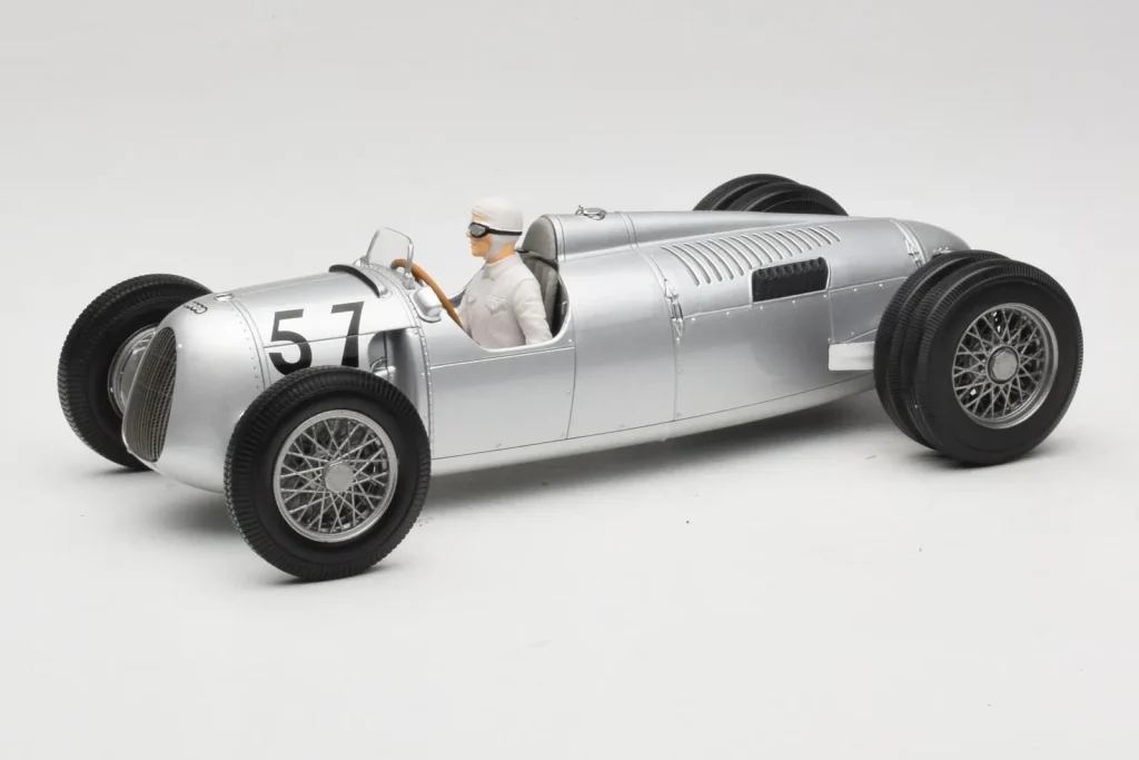 车型 1:18 Auto Union Type C #57 H. Stuck Winner Shelsley Walsh Hill Climb 1936 Minichamps
