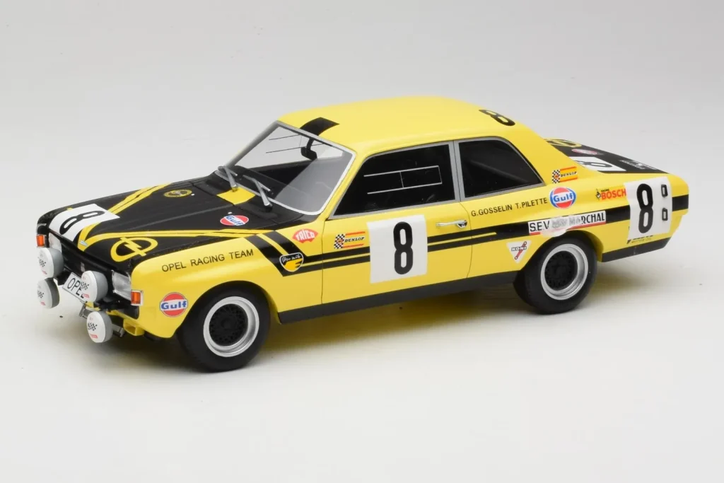 โมเดลรถ 1:18 Opel Commodore A #8 Steinmetz-Opel T. Pilette 24 Hours of Spa ETCC ปี 1970 Minichamps (มือสอง)