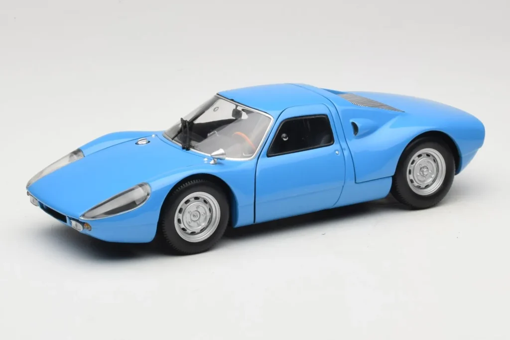 โมเดลรถ 1:18 Porsche 904 GTS สีน้ำเงิน Minichamps (มือสอง)