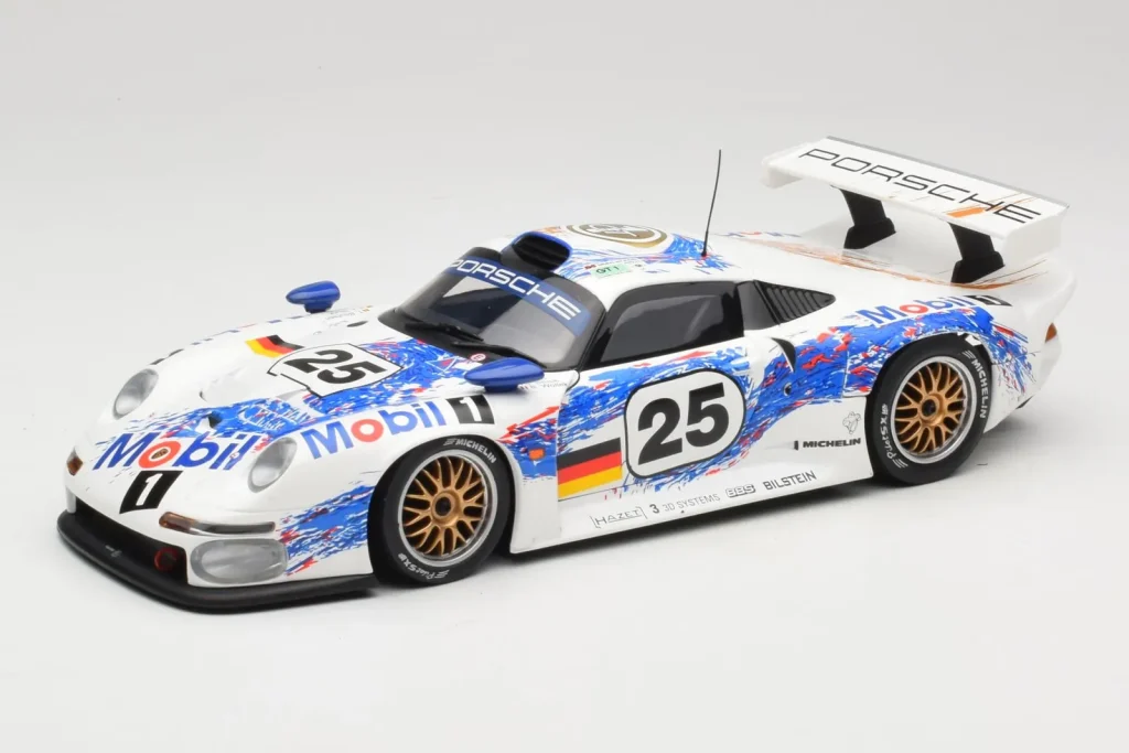 Model 1:18 Porsche 911 GT1 #25 H. Stuck / T. Boutsen / B. Wollek 24 Hours of Le Mans year 1996 UT Models