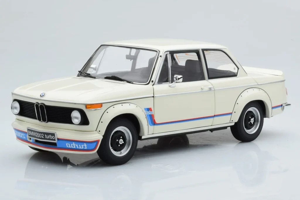 โมเดลรถ 1:18 BMW Turbo ปี 2002 สีขาว Kyosho