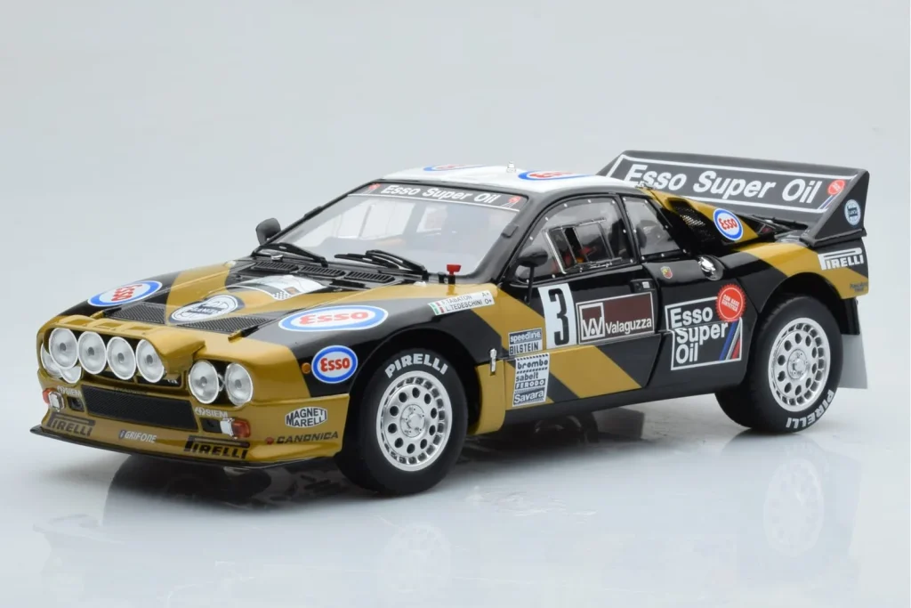 车型 1:18 Lancia 037 ESSO #3 F. Tabaton Rally Targa Florio 年 1985 Kyosho