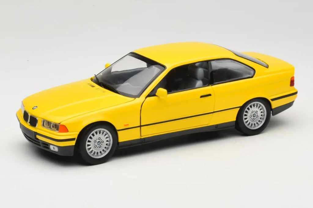 车型 1:18 BMW 3 Series E36 Coupe 黄色 UT Models