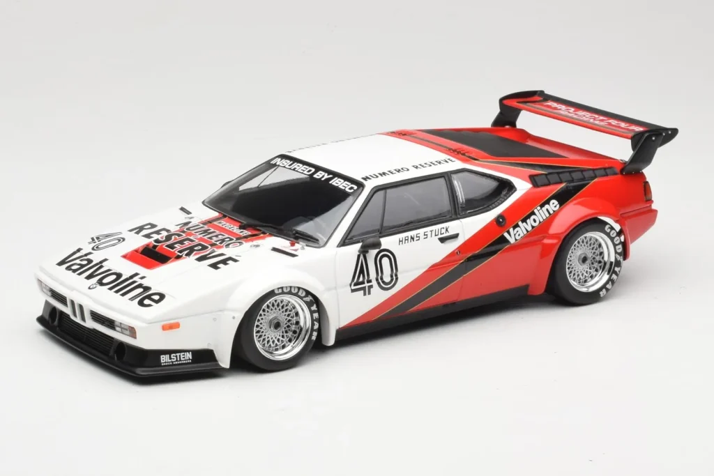 车型 1:18 BMW M1 Procar #40 H. Stuck Winner Monaco Procar Series 年 1980 Minichamps
