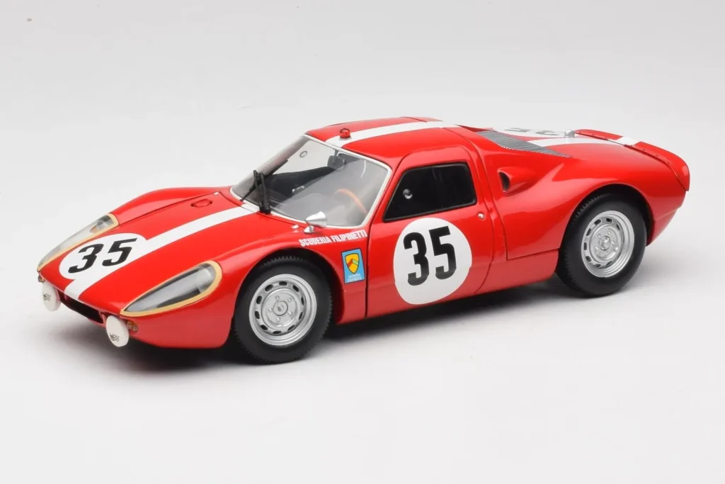 Model 1:18 Porsche 904 GTS #35 H. Muller 24 Hours of Le Mans year 1964 Minichamps